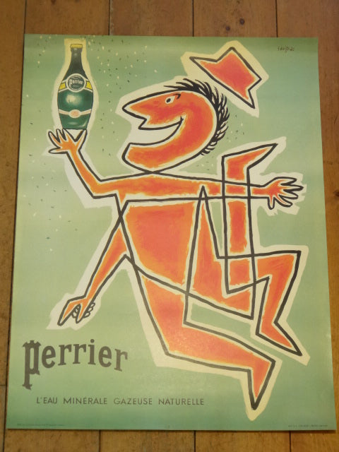 サヴィニャック ペリエ ポスター Savignac Perrier – アンティーク雑貨