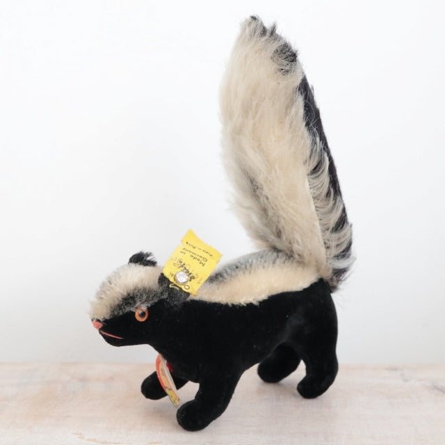 アンティーク シュタイフ スカンク Steiff Skunk 10cm – アンティーク