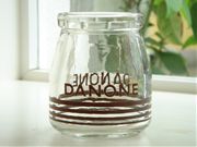 DANONEアンティークポット 茶色