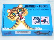 アンティークのおもちゃ DOMINO-PUZZLE