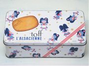 モルバンビスケット缶 L'ALSACIENNE toff (B)