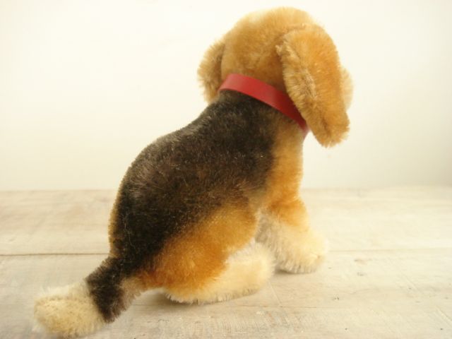 アンティーク シュタイフ Steiff ビーグル犬のBIGGIE Sサイズ