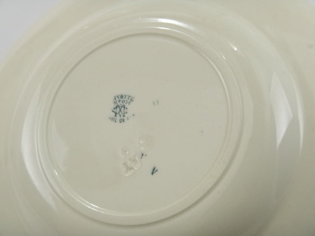 フランス アンティーク スープ皿 モントロー LINOTTE Creil et Montereau製