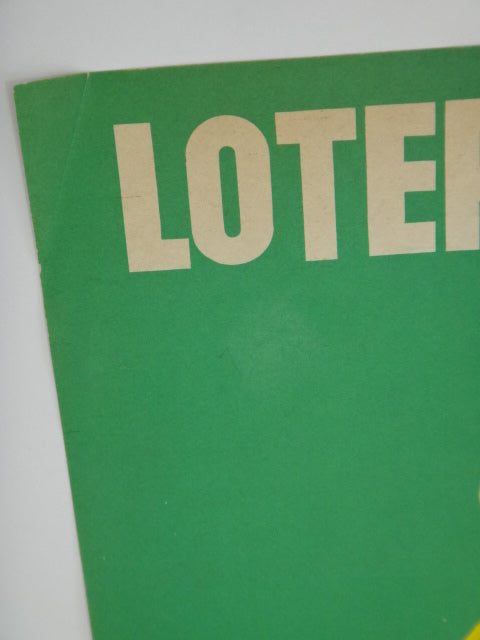 ルフォール・オプノ ヴィンテージポスター  Lefor Openo LOTERIE NATIONALE double CHANCE