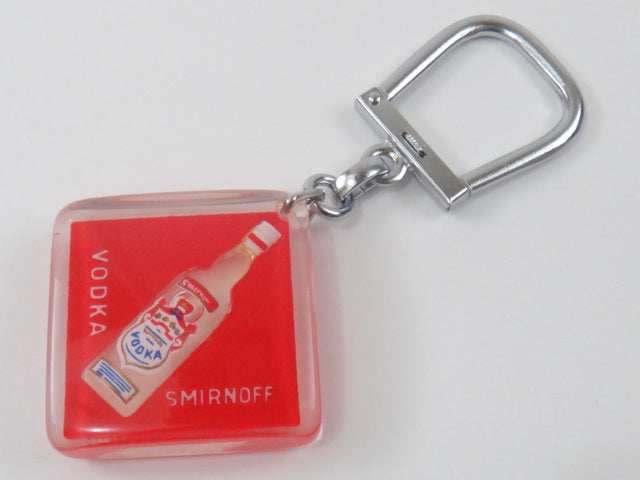 ブルボンキーホルダー ウオッカ スミノフ SMIRNOFF