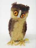 アンティーク シュタイフ フクロウ ポンポン  ミニチュア Steiff
