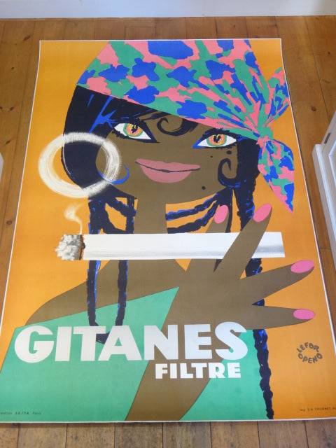 ルフォール・オプノ ジタン ヴィンテージポスター Lefor Openo GITANES