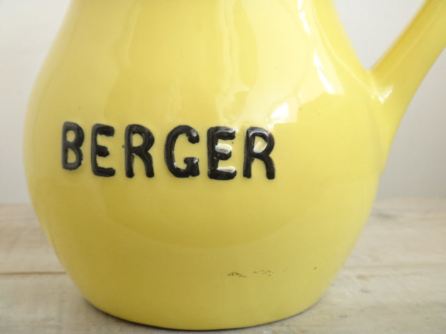 BERGER ピッチャー 陶器製
