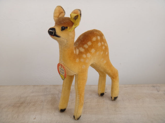 アンティーク シュタイフ シカ Steiff FAWN 12cmサイズ