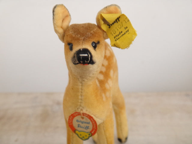 アンティーク シュタイフ シカ Steiff FAWN 12cmサイズ