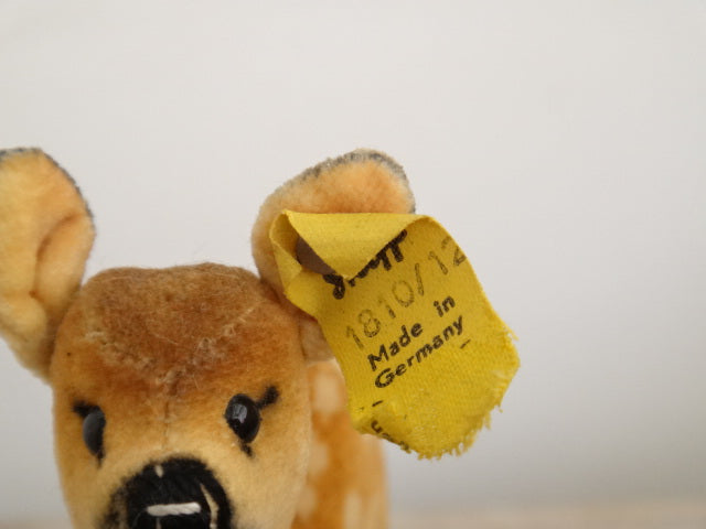 アンティーク シュタイフ シカ Steiff FAWN 12cmサイズ
