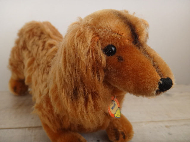 アンティーク シュタイフ ダックスフント Steiff Waldi 17cmサイズ