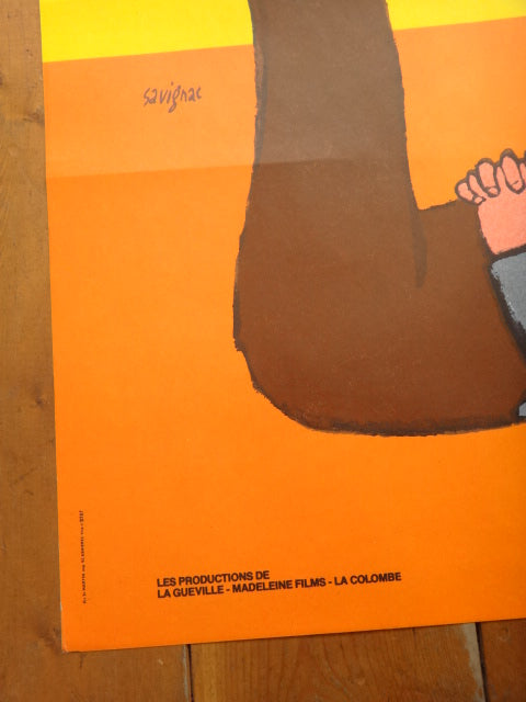 サヴィニャック ビンテージポスター Alexandre le Bienheureux Savignac