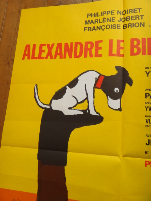 サヴィニャック ビンテージポスター Alexandre le Bienheureux Savignac