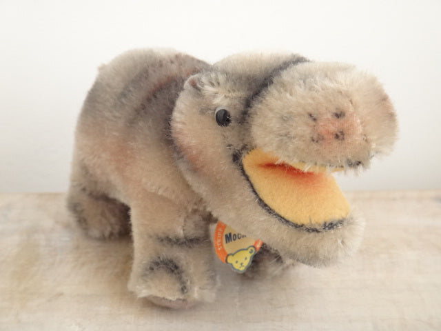 アンティーク シュタイフ カバ Steiff Mockie 10cmサイズ