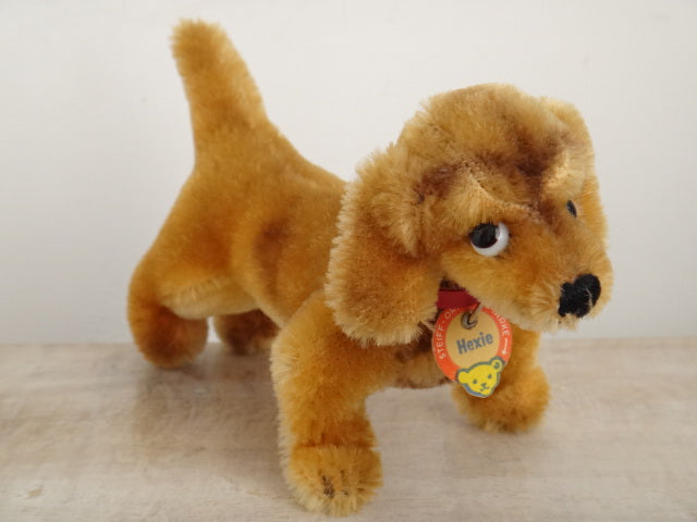 アンティーク シュタイフ ダックスフント Steiff Hexie 9cmサイズ