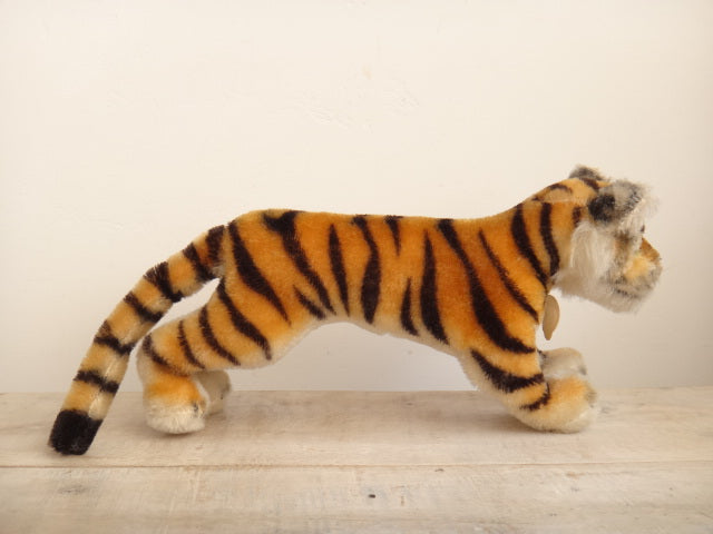 アンティーク シュタイフ トラ Steiff Tiger Cub 14cmサイズ