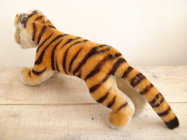 アンティーク シュタイフ トラ Steiff Tiger Cub 14cmサイズ