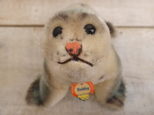アンティーク シュタイフ アザラシ Steiff Robby 10cmサイズ
