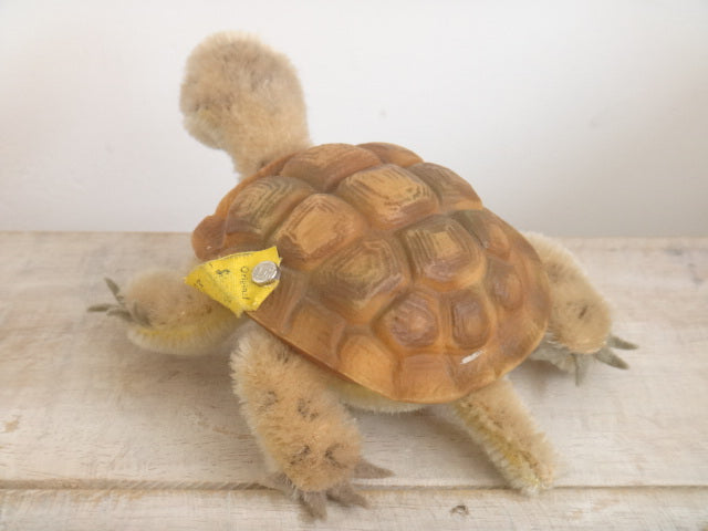 アンティーク シュタイフ カメ ぬいぐるみ Steiff Slo 10cm