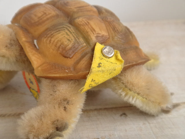 アンティーク シュタイフ カメ ぬいぐるみ Steiff Slo 10cm