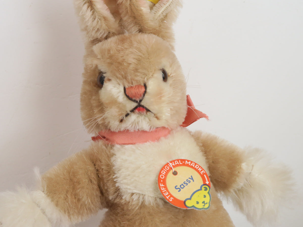 アンティーク シュタイフ ウサギ ベビーラビット Steiff Sassy 22cmサイズ