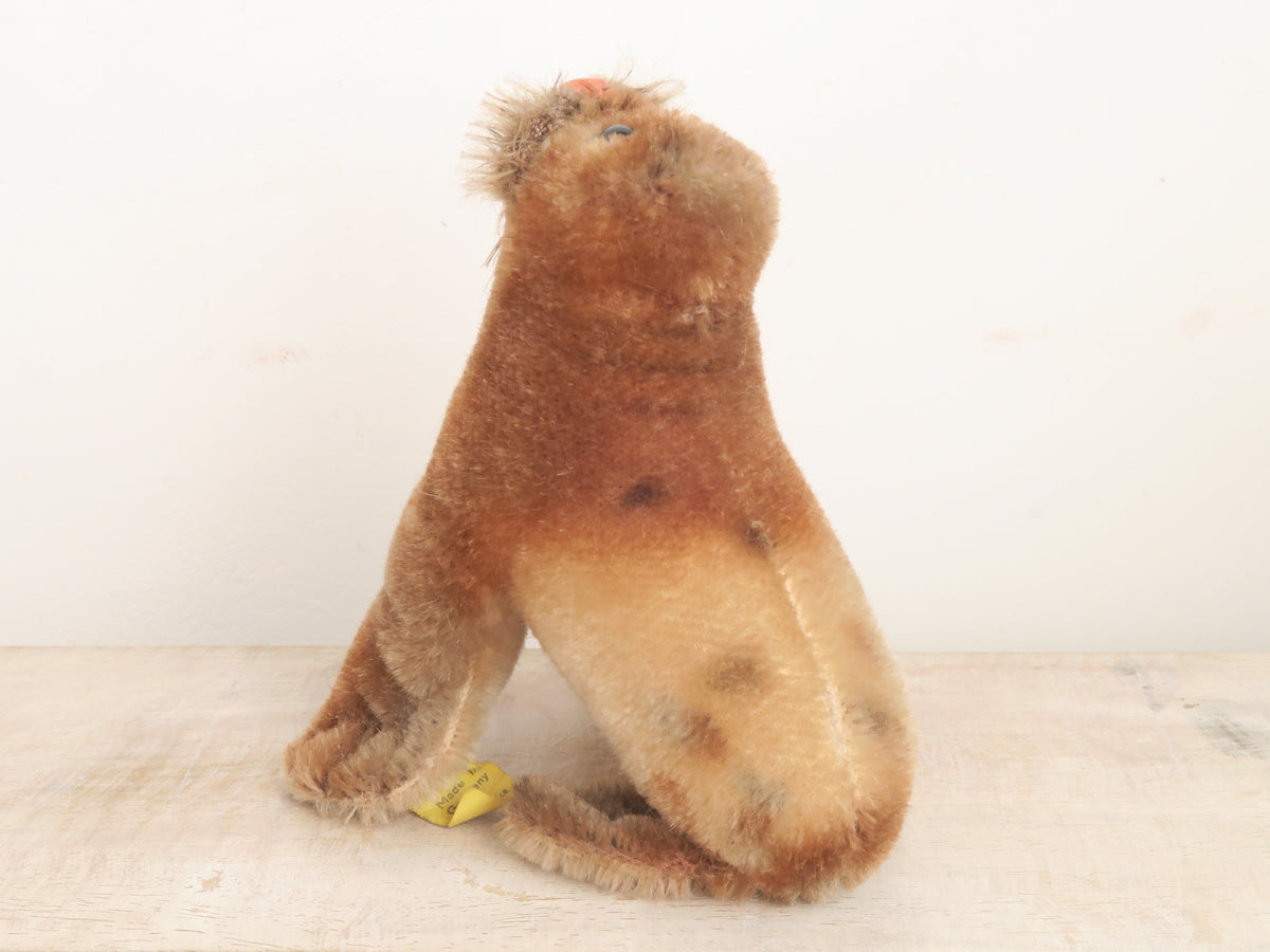 アンティーク シュタイフ セイウチ ぬいぐるみ Steiff Paddy 10cm