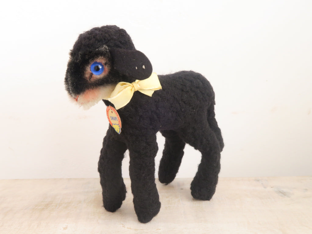 アンティーク シュタイフ ペルシャラム Steiff Swapl 14cm