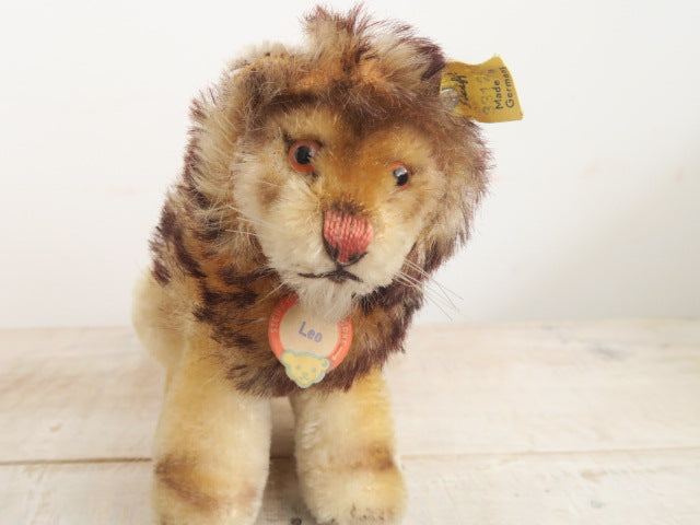 アンティーク シュタイフ ライオン ぬいぐるみ Steiff Leo 12cm