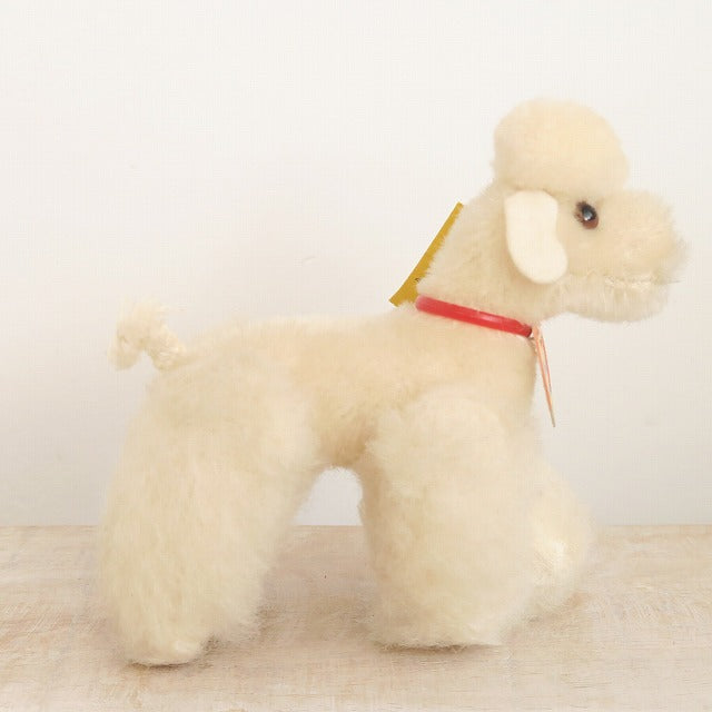 アンティーク シュタイフ ホワイト プードル Steiff Snobby 10cm