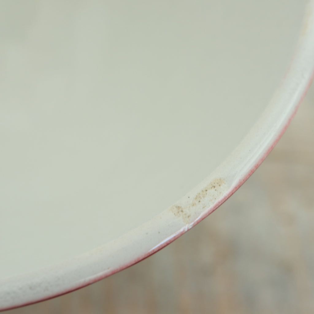 アンティーク カフェオレボウル チェリー フランス リュネヴィル製 K&G Luneville