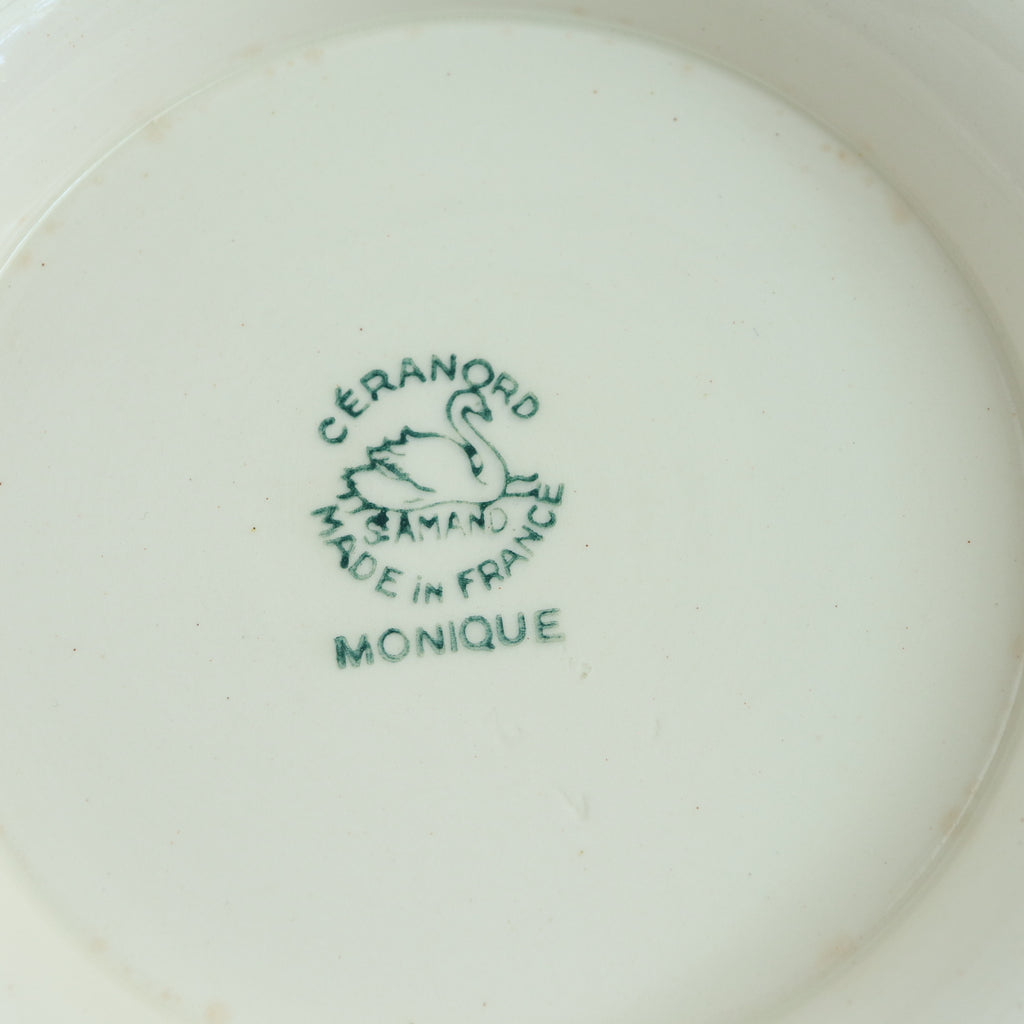 アンティーク コンポティエ MONIQUE フランス サンタマン製 SAINT AMAND