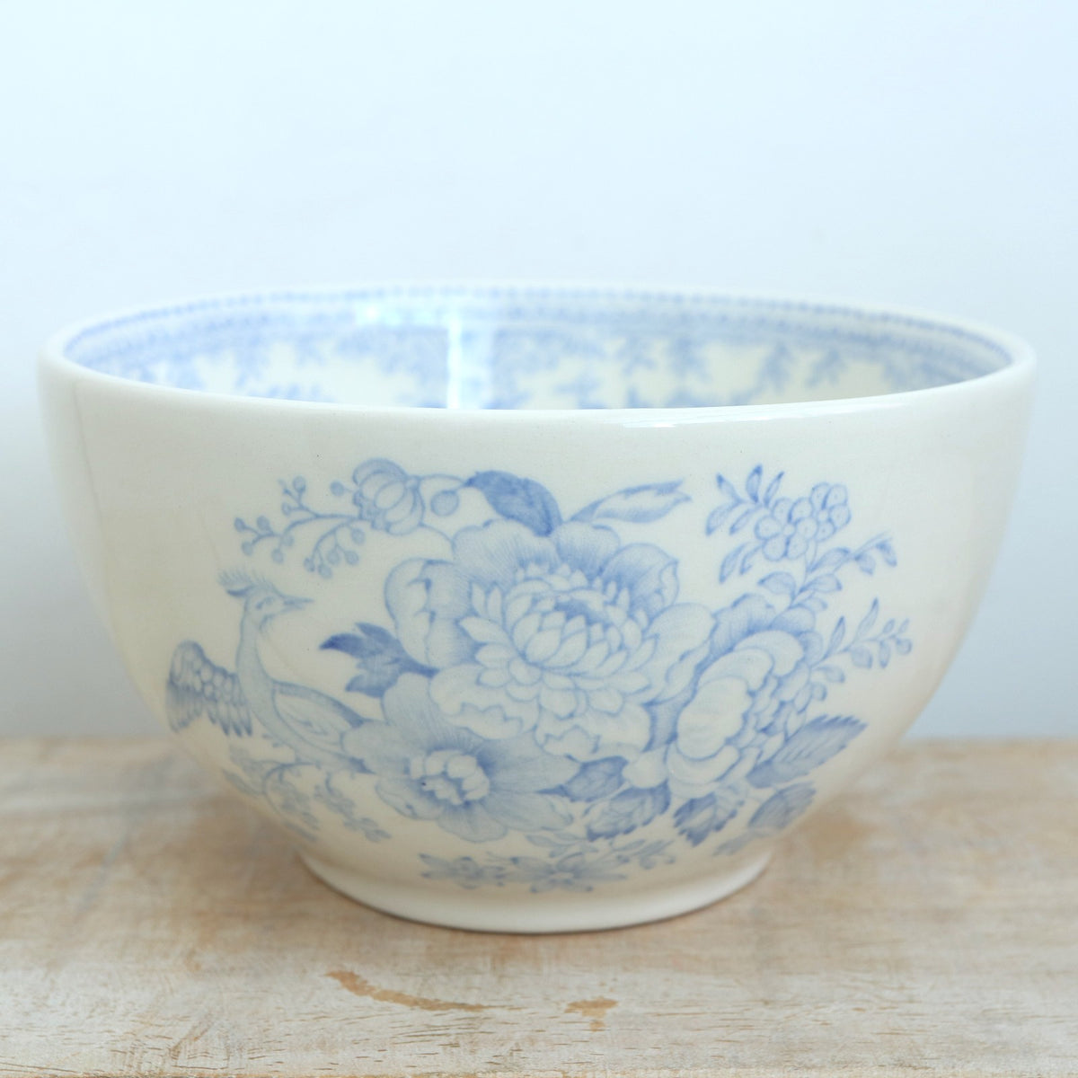 バーレイ Burleigh ブルーアジアティックフェザンツ シュガーボウルL