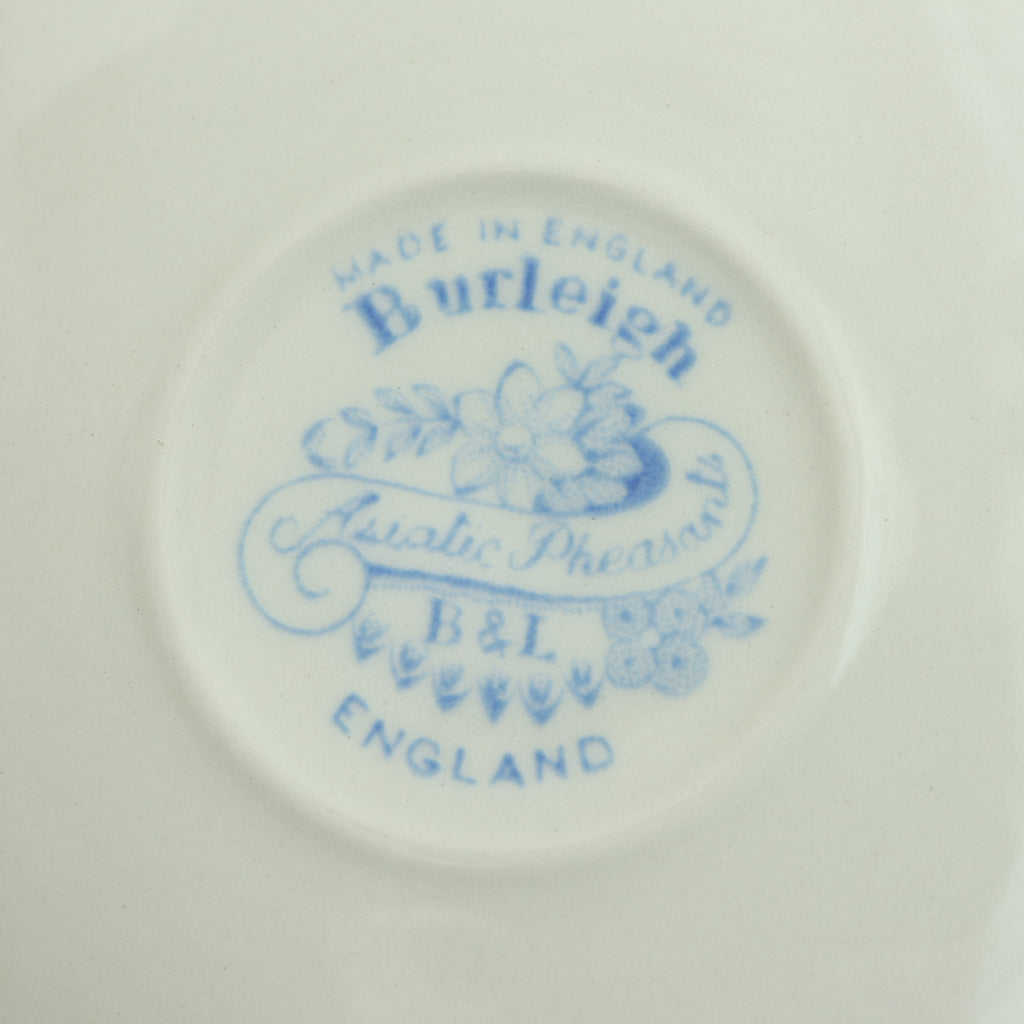 バーレイ Burleigh ブルーアジアティックフェザンツ カップ＆ソーサー