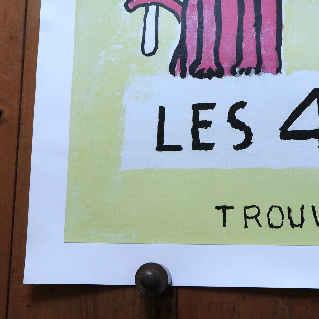 サヴィニャック 4匹のネコ ヴィンテージポスター  LES 4 CHATS Savignac