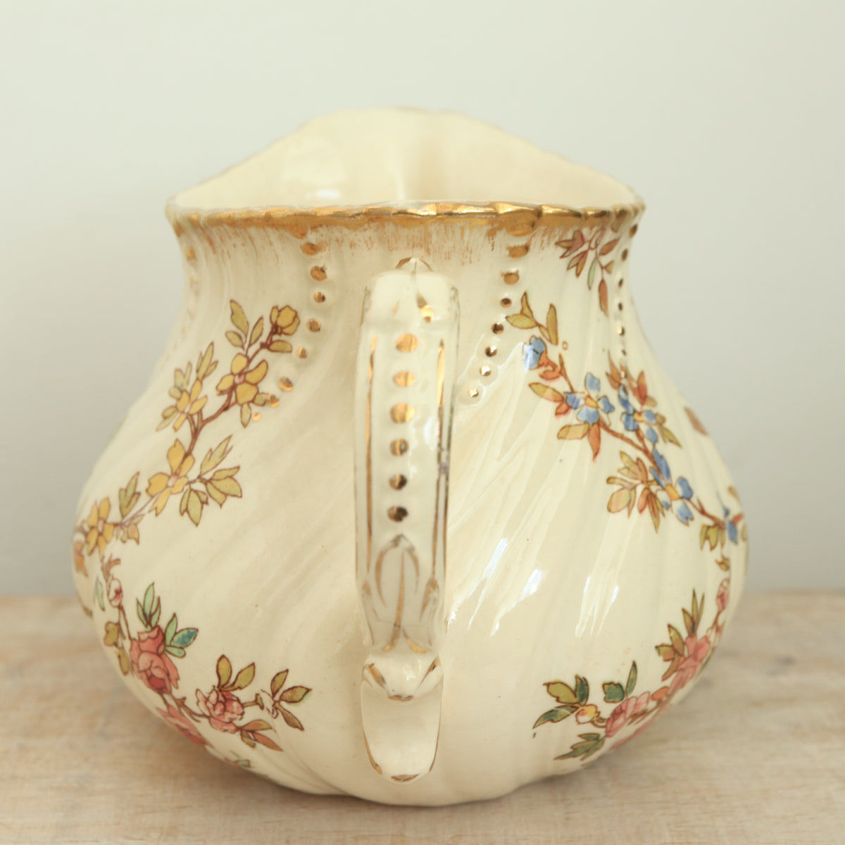 アンティーク クレミエ ルイ15世 クリーマー LOUIS XV フランス サルグミンヌ製 U&C SARREGUEMINES