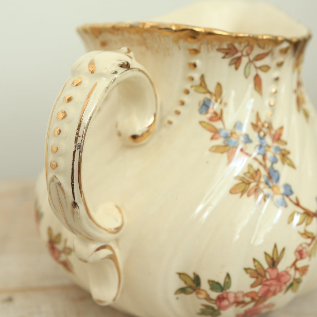 アンティーク クレミエ ルイ15世 クリーマー LOUIS XV フランス サルグミンヌ製 U&C SARREGUEMINES