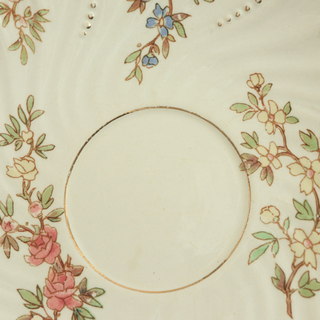 アンティーク カップ＆ソーサー ルイ15世 LOUIS XV フランス サルグミンヌ製 U&C SARREGUEMINES