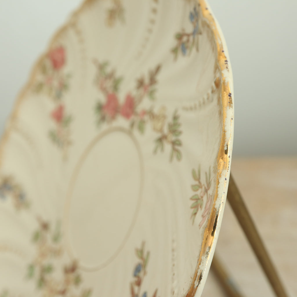 アンティーク カップ＆ソーサー ルイ15世 LOUIS XV フランス サルグミンヌ製 U&C SARREGUEMINES