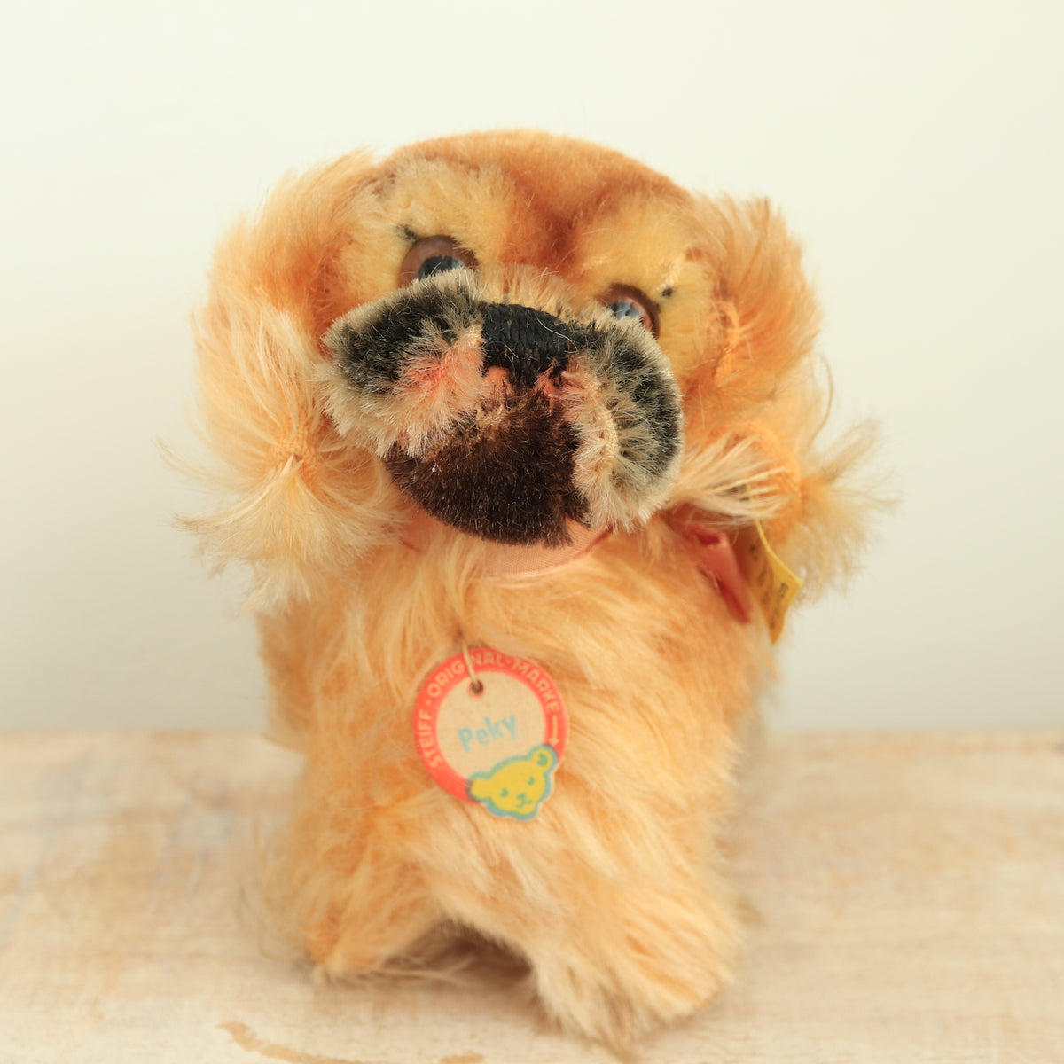 アンティーク シュタイフ ペキニーズ ぬいぐるみ Steiff Peky 10cm