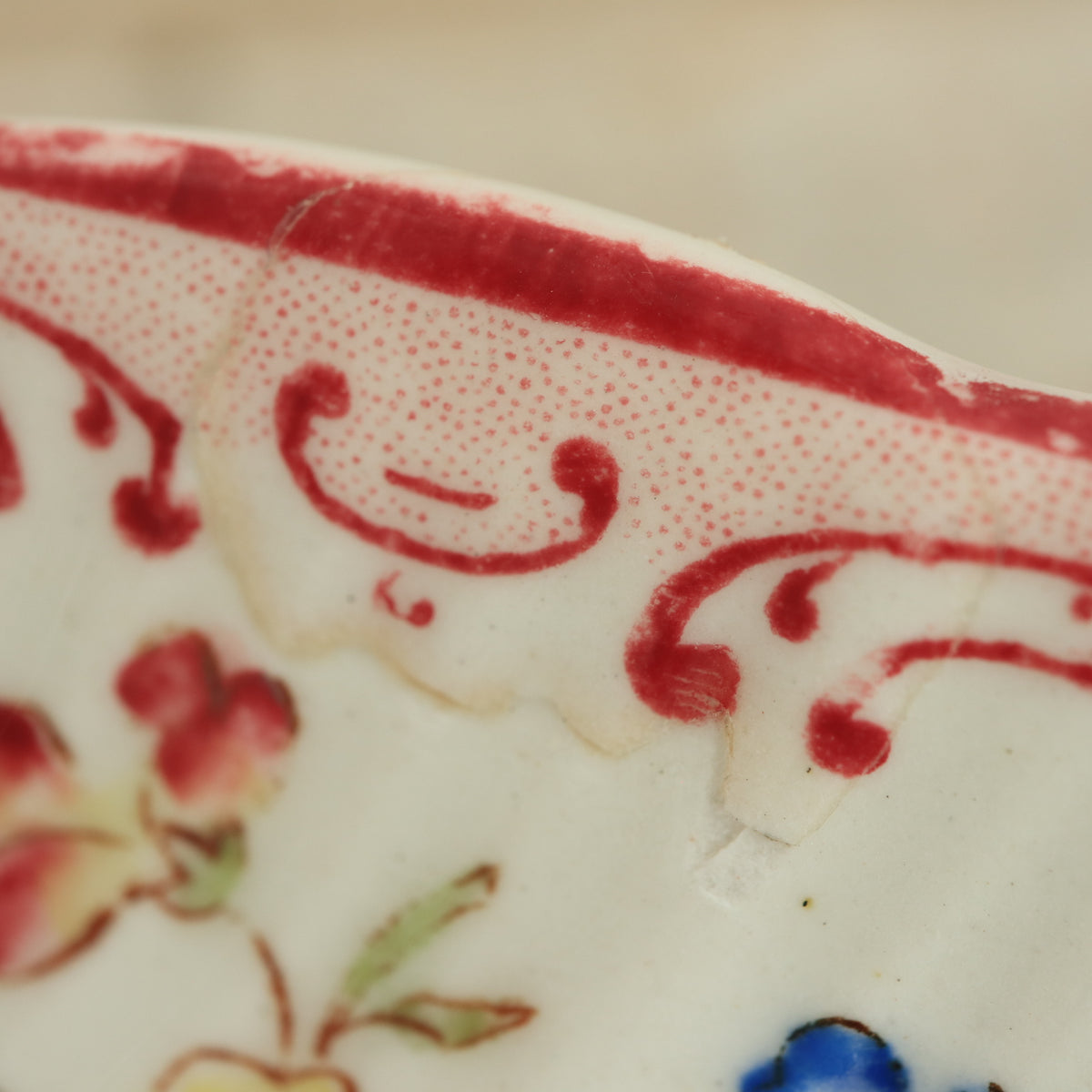 アンティーク ラヴィエ デコール19 シェル皿 DECOR19 フランス サルグミンヌ製 FAIENCERIES SARREGUEMINES
