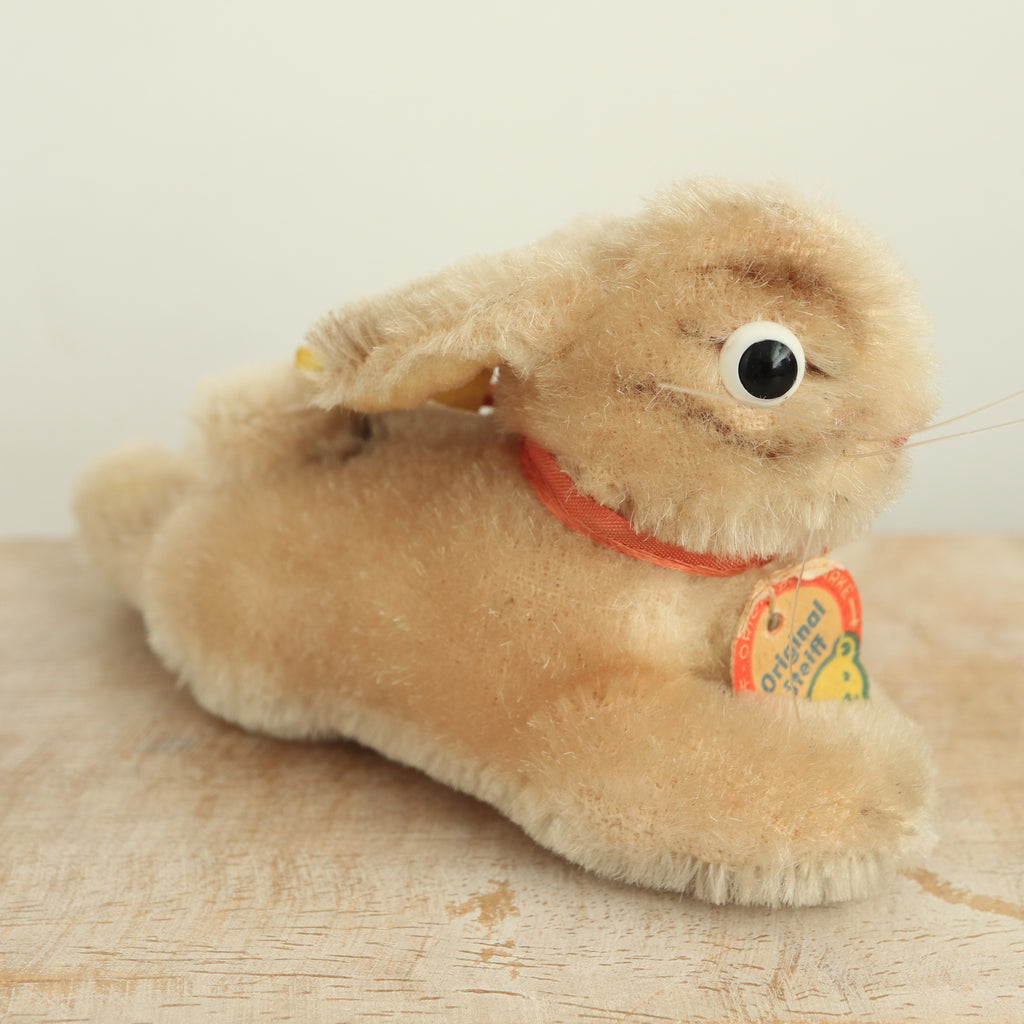 アンティーク シュタイフ ウサギ Steiff Lying Rabbit 6cm