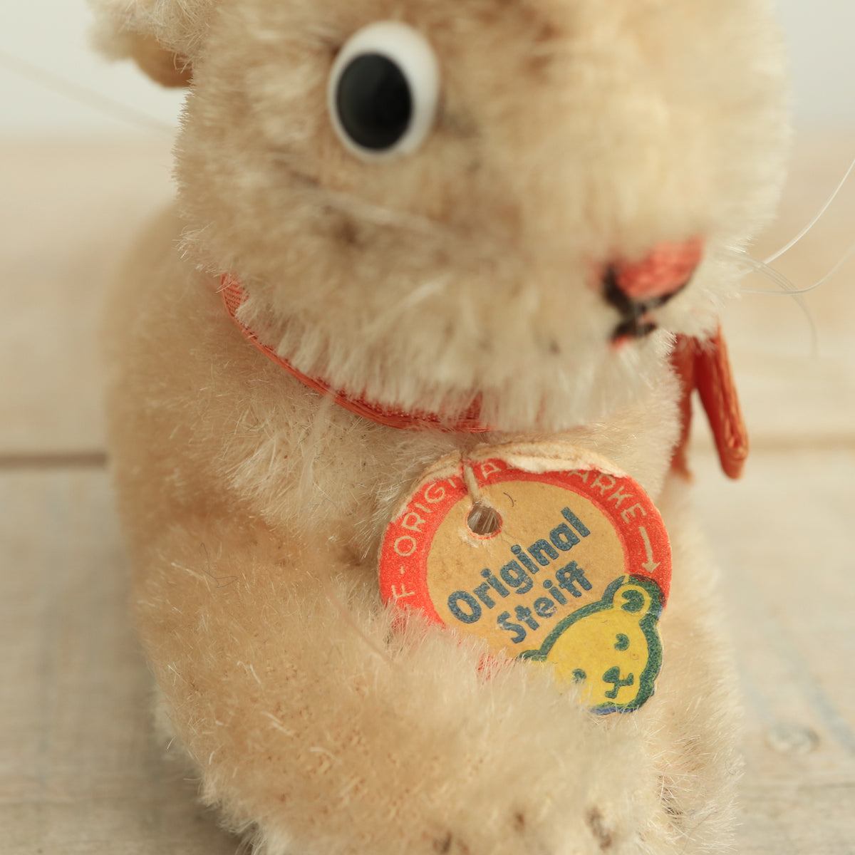 アンティーク シュタイフ ウサギ Steiff Lying Rabbit 6cm