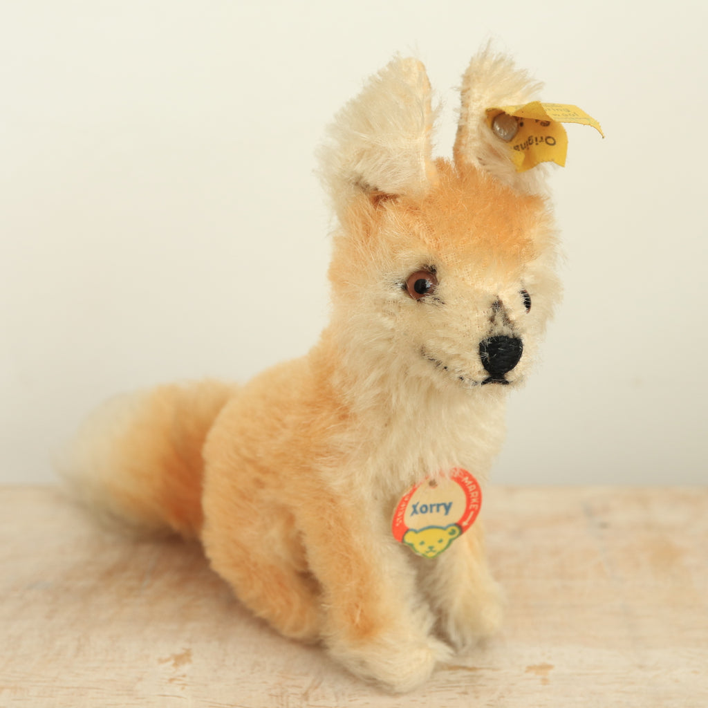 アンティーク シュタイフ キツネ Steiff Xorry 12cm
