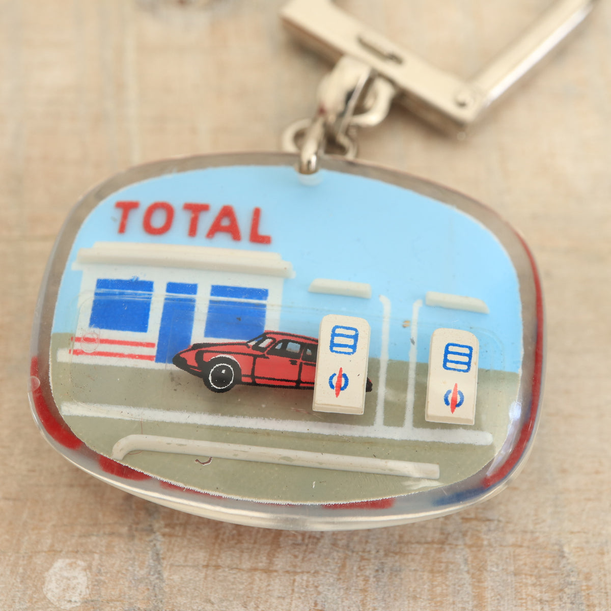 ブルボンキーホルダー トタル リアルタイプ シトロエンDS TOTAL CITROEN DS BOURBON