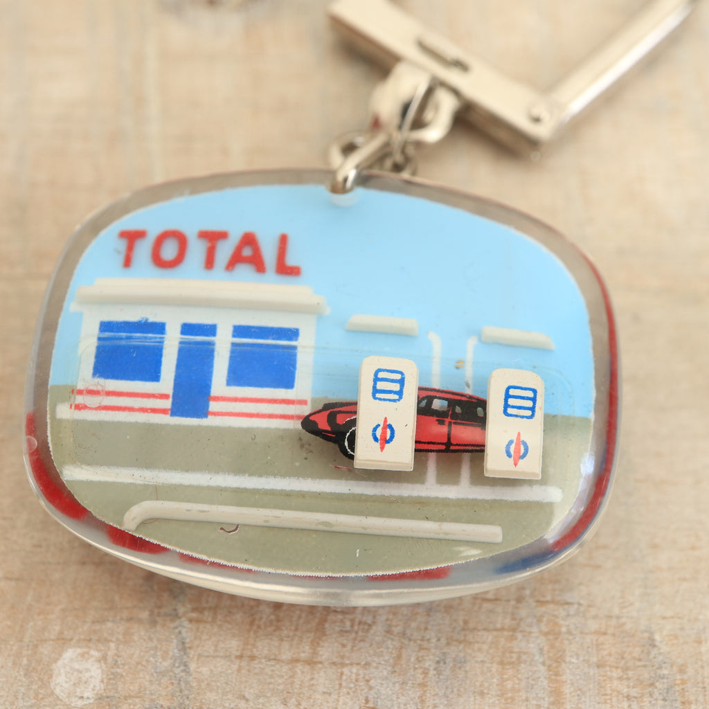 ブルボンキーホルダー トタル リアルタイプ シトロエンDS TOTAL CITROEN DS BOURBON