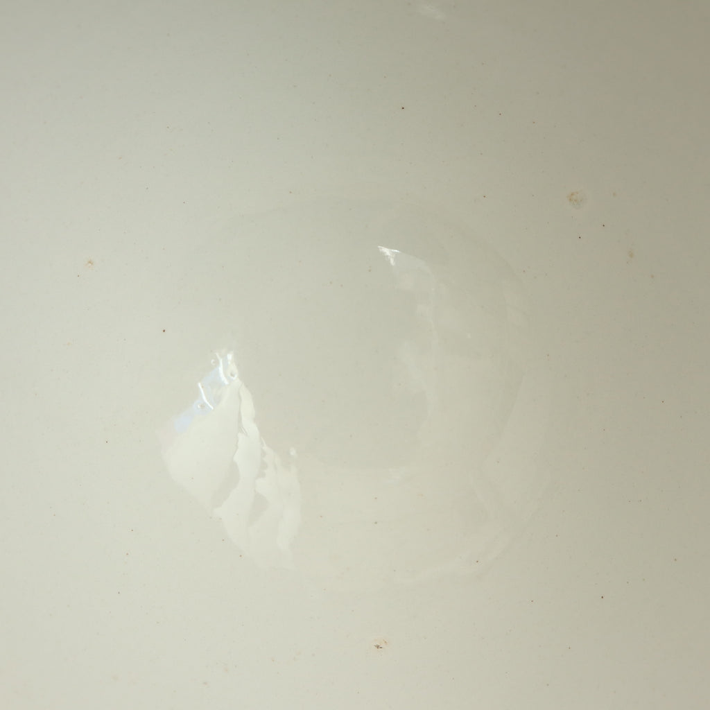 アンティーク カフェオレボウル 白 フランス リュネヴィル製 K&G LUNEVILLE