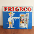 サヴィニャック ビンテージ看板 FRIGECO SAVIGNAC
