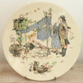 アンティークプレート Froment Richard 樽職人 Le Tonnelier フランス サルグミンヌ製 U&C SARREGUEMINES