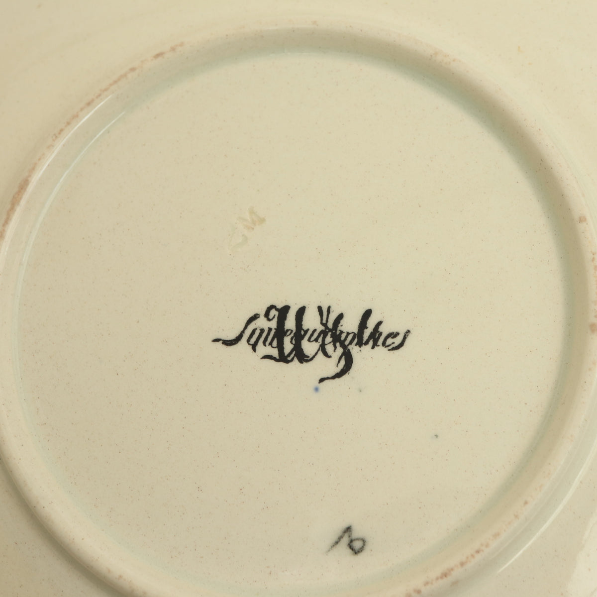 アンティークプレート Froment Richard 樽職人 Le Tonnelier フランス サルグミンヌ製 U&C SARREGUEMINES